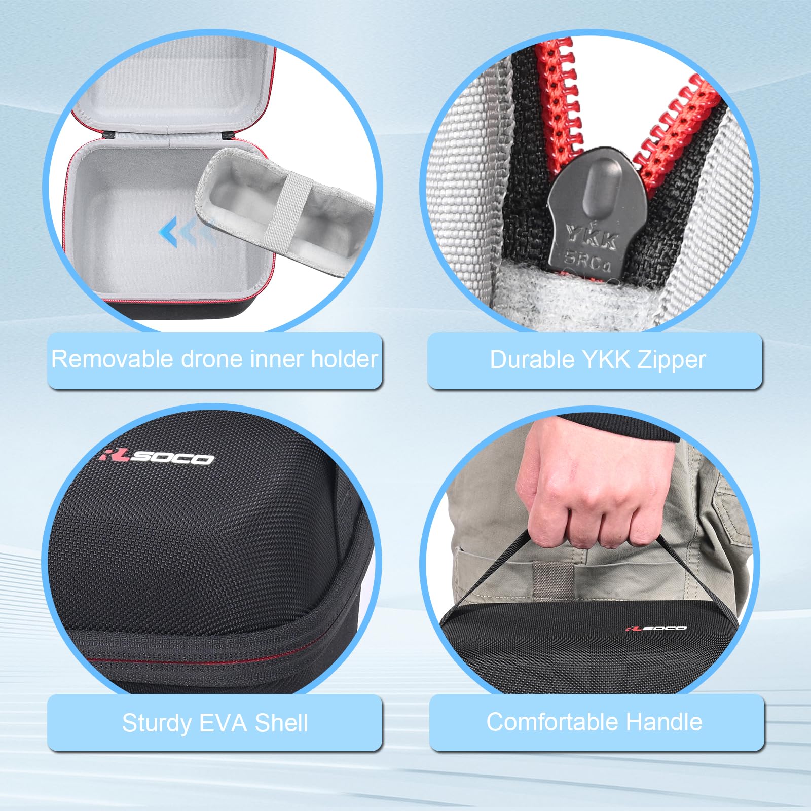 Portable Case for DJI Neo 2 Fl - Drone Battery Bag review and price